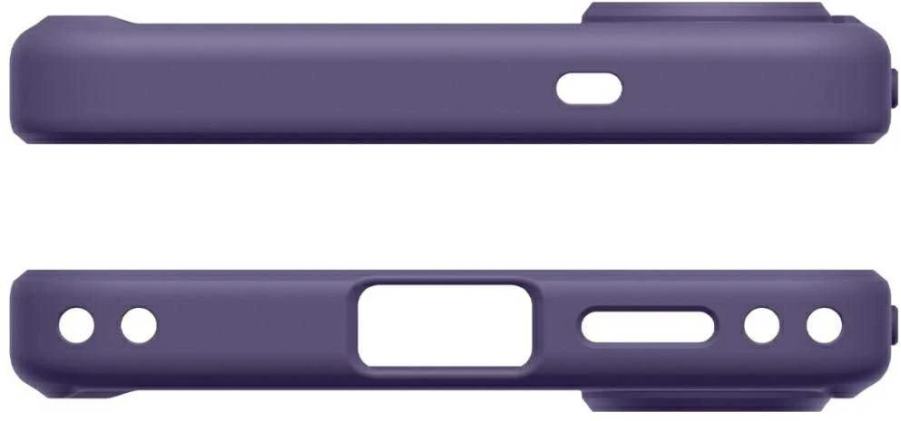 Spigen Ultra Hybrid Mag MagSafe dėklas skirtas Samsung Galaxy S26+ – skaidrus ir mėlynos spalvos