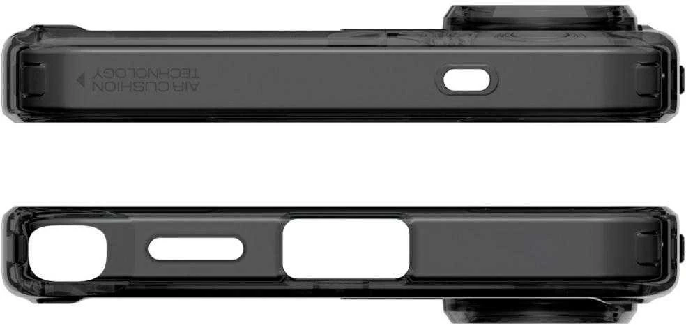 Spigen Ultra Hybrid Mag MagSafe dėklas skirtas Samsung Galaxy S26 Ultra Zero One – skaidrus juodas