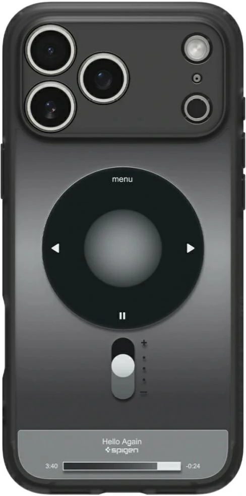 Dėklas Spigen Ultra Hybrid MagSafe iPhone 17 Pro Max / 18 Pro Max KLASIKINIS juodos spalvos