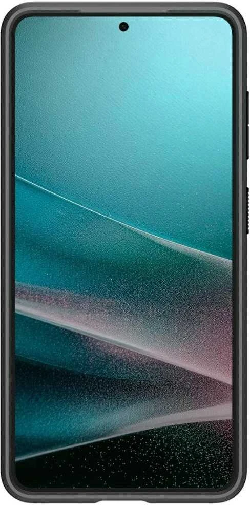 Spigen Ultra Hybrid Mag MagSafe dėklas skirtas Samsung Galaxy S26+ – skaidrus ir juodos spalvos