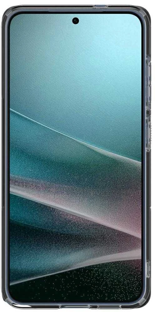SPIGEN dėklas ULTRA HYBRID MAG suderinamas su MagSafe, skirtas S25 skaidrus / baltas