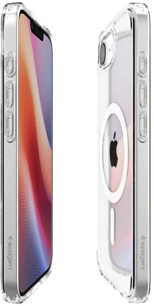 Spigen itin hibridinis „MagSafe“ dėklas, skirtas „iPhone 16e“ / „17e“ – skaidrus