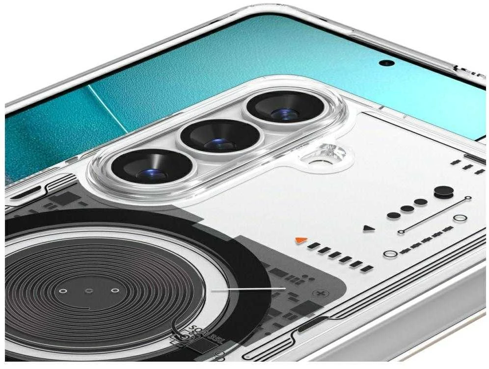 Spigen Ultra Hybrid Mag MagSafe dėklas skirtas Samsung Galaxy S26+ Neo One – skaidrus