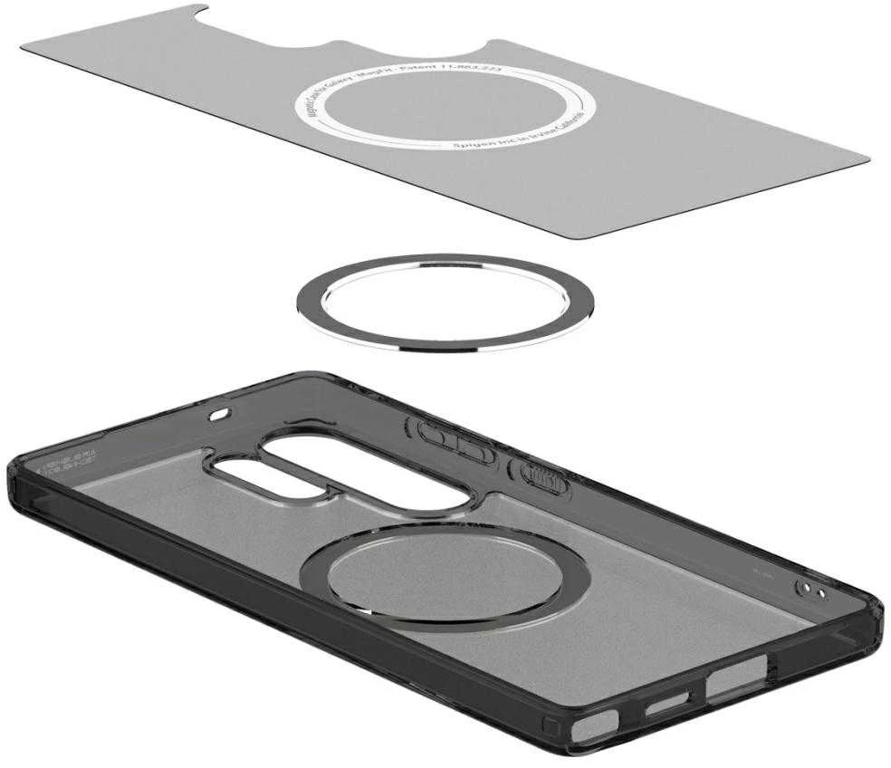 Spigen Ultra Hybrid Mag Samsung Galaxy S25 Ultra – dėklas telefonui juodos spalvos