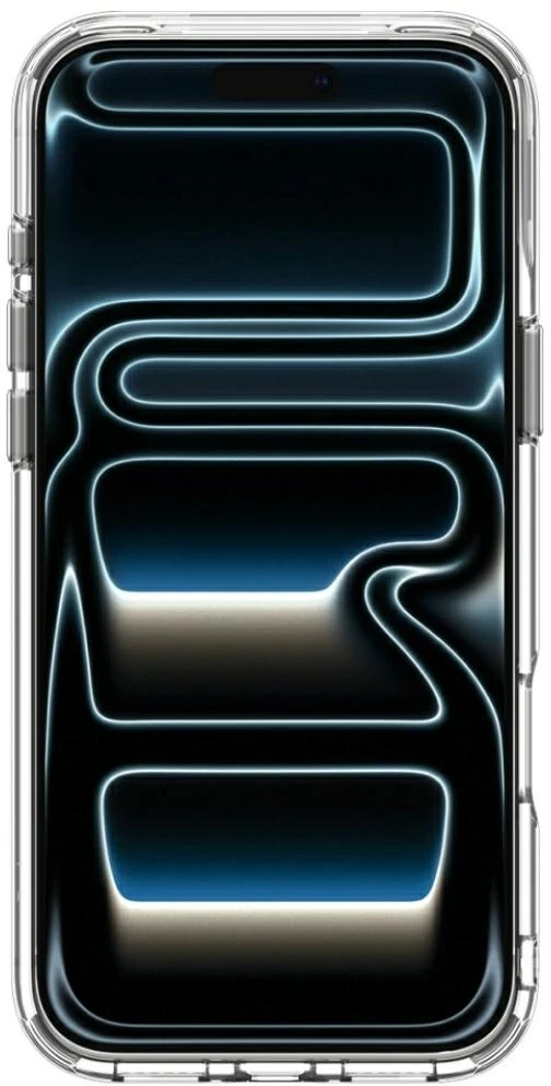 Dėklas Spigen Ultra Hybrid Optik S MagSafe do iPhone 17 Pro / 18 Pro permatomas sidabrinė