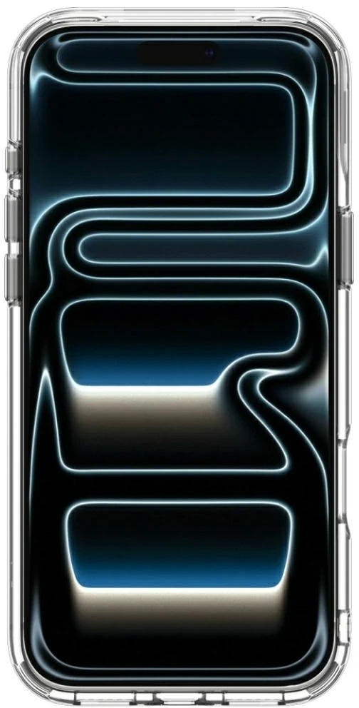 Dėklas Spigen Ultra Hybrid Optik S MagSafe do iPhone 17 Pro Max / 18 Pro Max permatomas sidabrinė