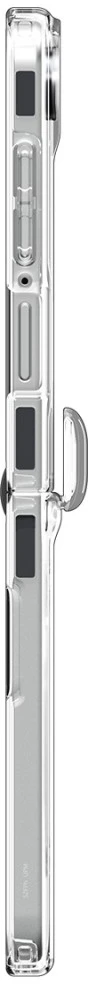 Dėklas SPIGEN ULTRA HYBRID PRO MAGSAFE GALAXY Z FLIP 8 SKAIDRUS/Baltas