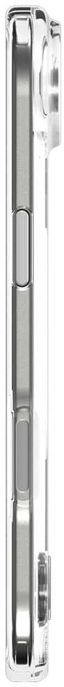 Spigen Ultra Hybrid "S" MagSafe dėklas skirtas Apple iPhone 17 Air – skaidrus and baltos spalvos