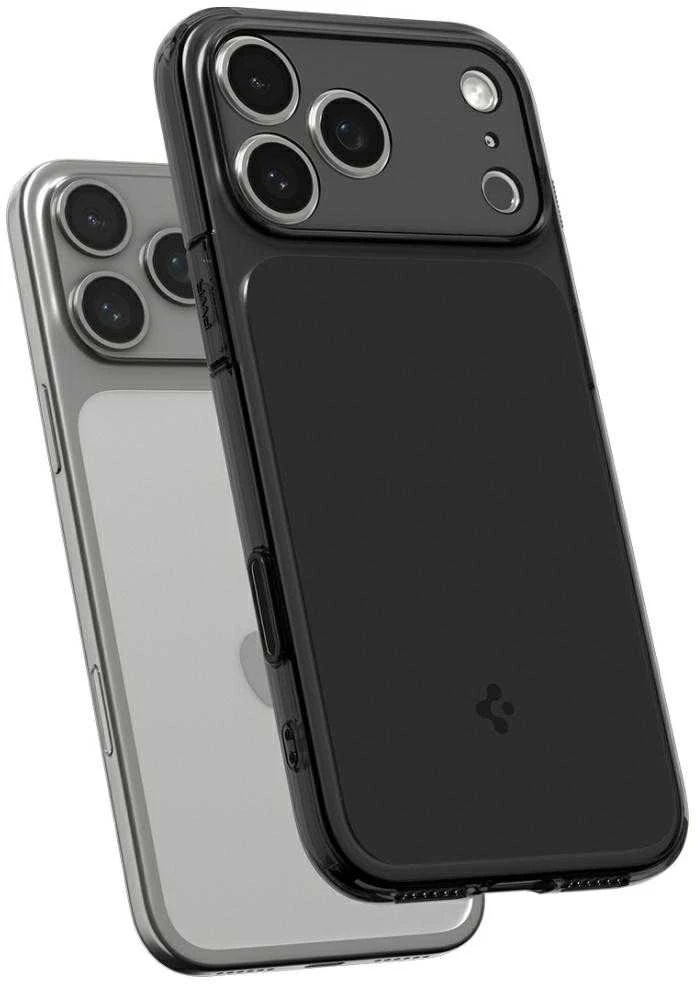 Dėklas „Spigen Ultra Hybrid T MagSafe“, matinis juodas - iPhone 17 Pro Max