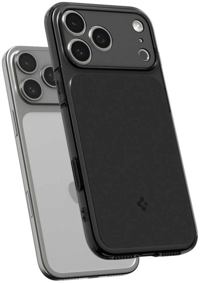 Dėklas „Spigen Ultra Hybrid T MagSafe“, blizgios baltos - iPhone 17 Pro Max