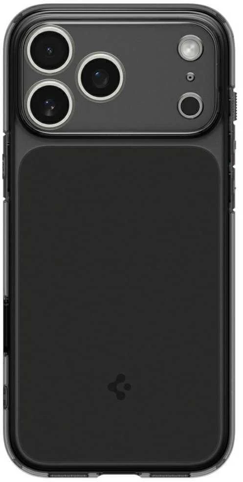 Dėklas „Spigen Ultra Hybrid T MagSafe“, matinis juodas - iPhone 17 Pro Max