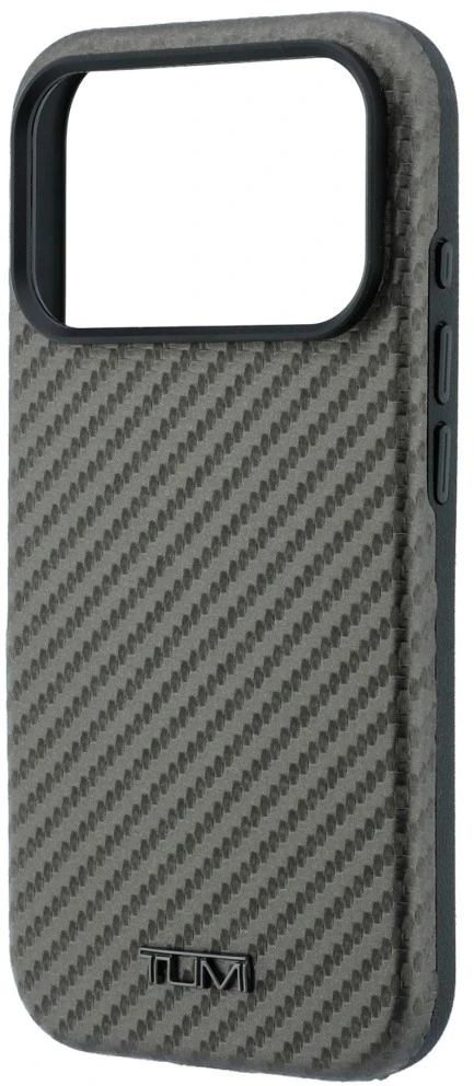 Dėklas Tumi Carbon MagSafe do iPhone 18 Pro Max / 17 Pro Max antracytowy