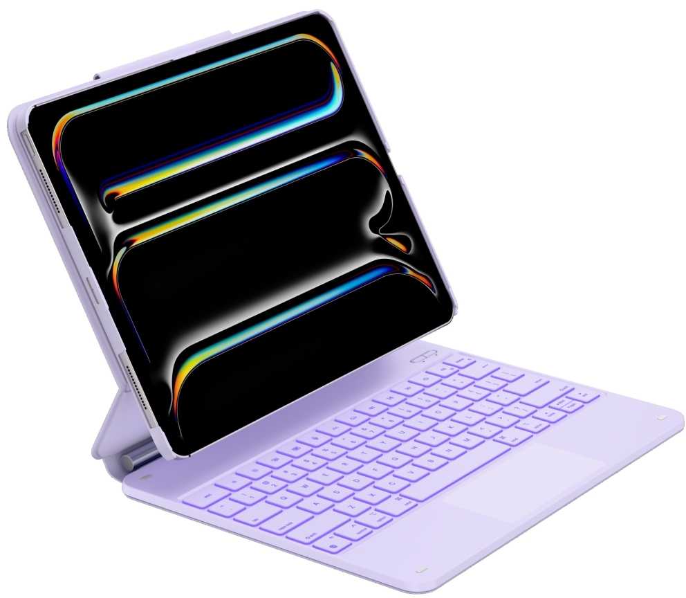 Typecase Edge + do iPad Air 13" M2 2024 / M3 2025 / M4 2026 jasnofioletowy
