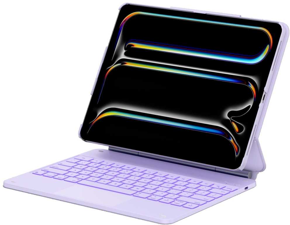 Typecase Edge + do iPad Air 13" M2 2024 / M3 2025 / M4 2026 jasnofioletowy