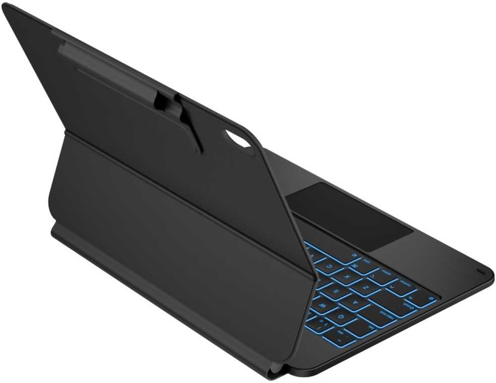 Typecase Edge do iPad 11" (A16) 2025 / iPad 10.9" 2022 juoda
