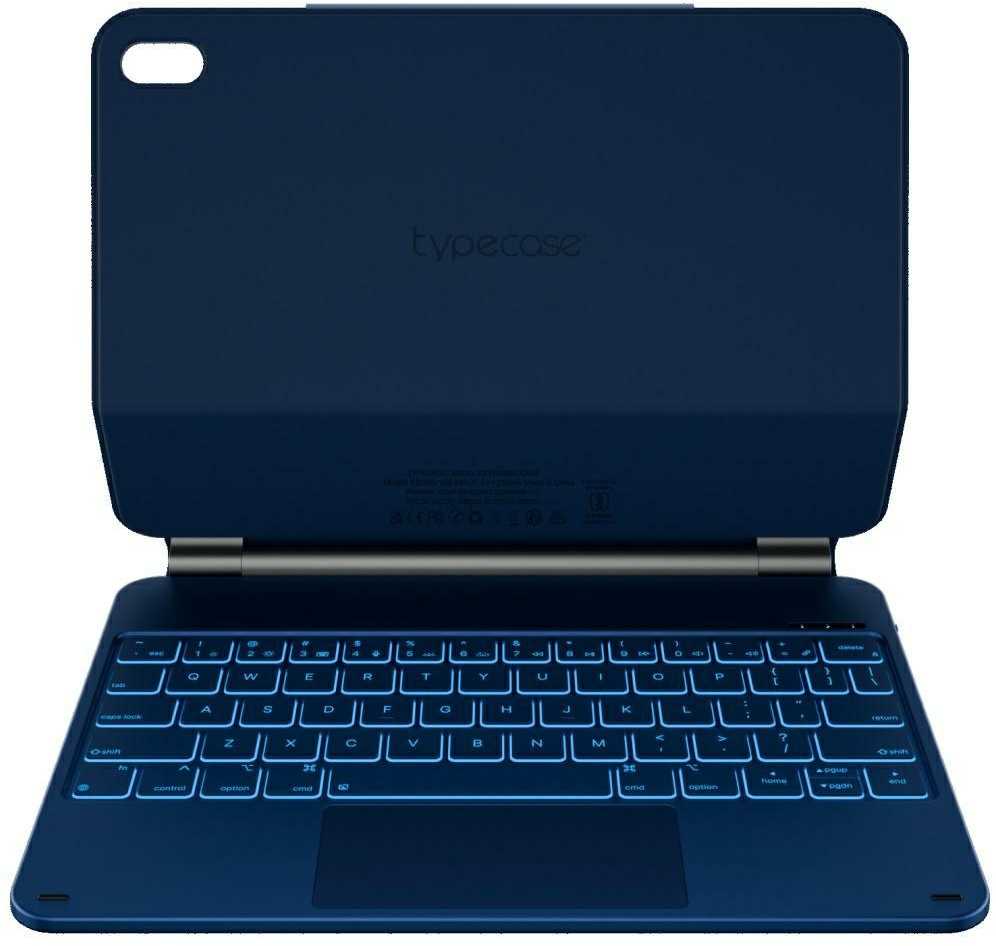 Typecase Edge do iPad 11" (A16) 2025 / iPad 10.9" 2022 mėlynas