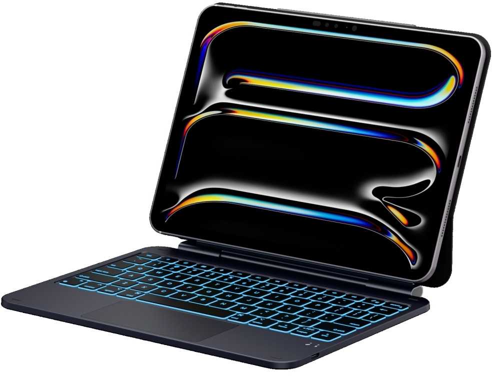 Typecase Edge do iPad Pro 11" M4 2024 / M5 2025 juoda