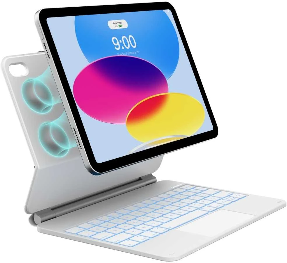 Typecase Edge do iPad 11" (A16) 2025 / iPad 10.9" 2022 balta