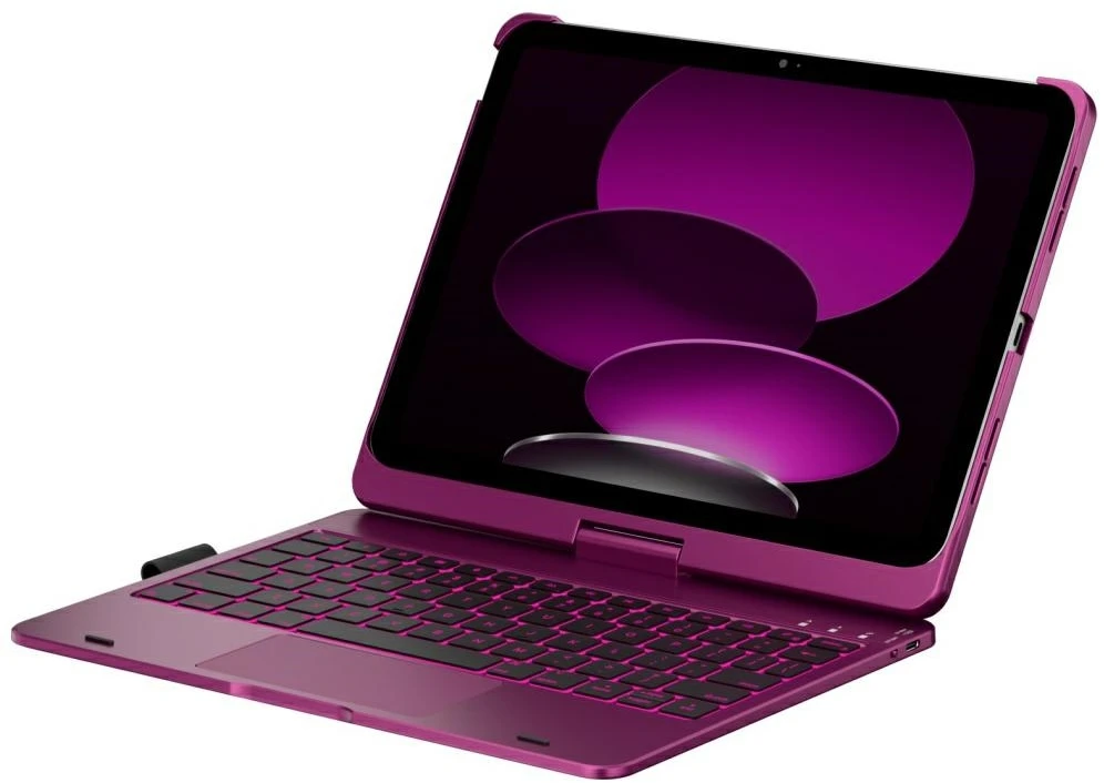 Typecase Flexbook Touch do iPad 11" (A16) 2025 / iPad 10.9" 2022 aviečių spalvos
