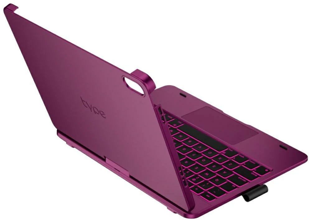 Typecase Flexbook Touch do iPad 11" (A16) 2025 / iPad 10.9" 2022 aviečių spalvos