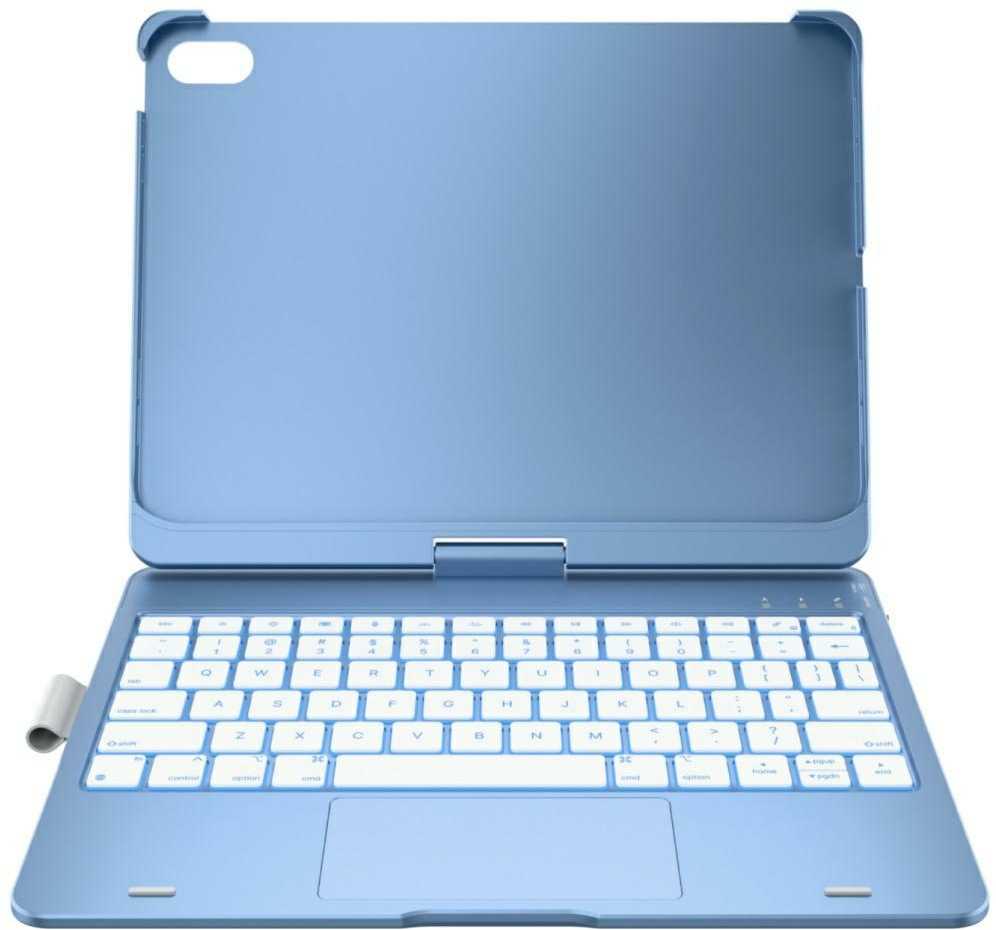 Typecase Flexbook Touch do iPad 11" (A16) 2025 / iPad 10.9" 2022 Šviesiai mėlynas