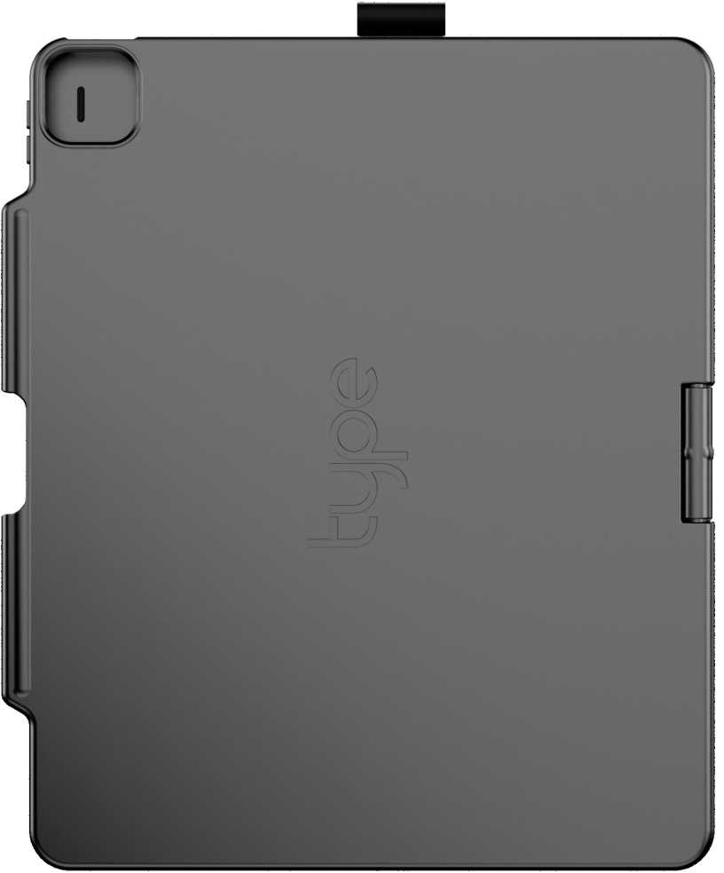 „Typecase Flexbook Touch“ dėklas, skirtas „iPad Air 13“ (M2 2024 / M3 2025 / M4 2026) pilkas