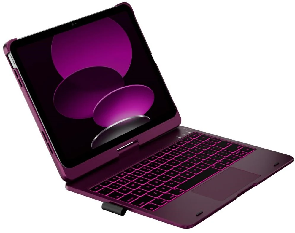 Typecase Flexbook Touch do iPad 11" (A16) 2025 / iPad 10.9" 2022 aviečių spalvos