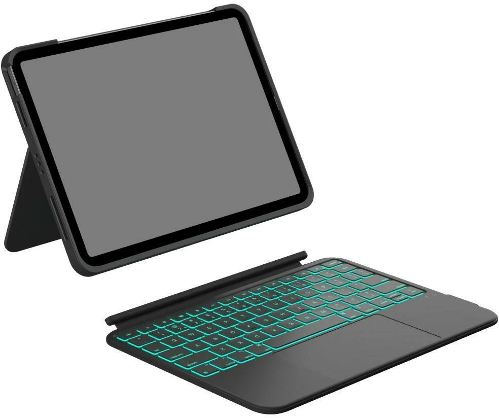 Dėklas Typecase Folio Duo su klaviatūra for Apple iPad Air 11″ M2 2024 / M3 2025 / M4 2026 juodos spalvos