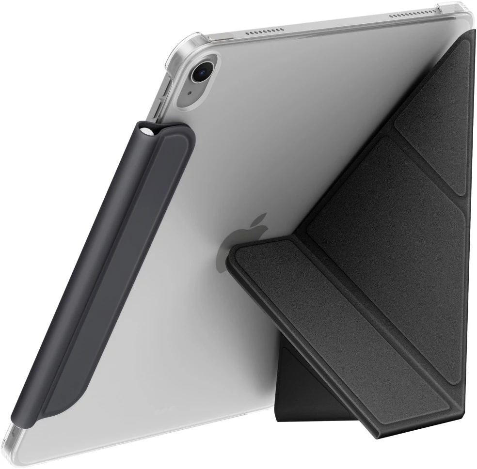 Dėklas UNIQ Camden Lite skirtas iPad Air 13″ M2 2024 / M3 2025 / M4 2026 pilkas