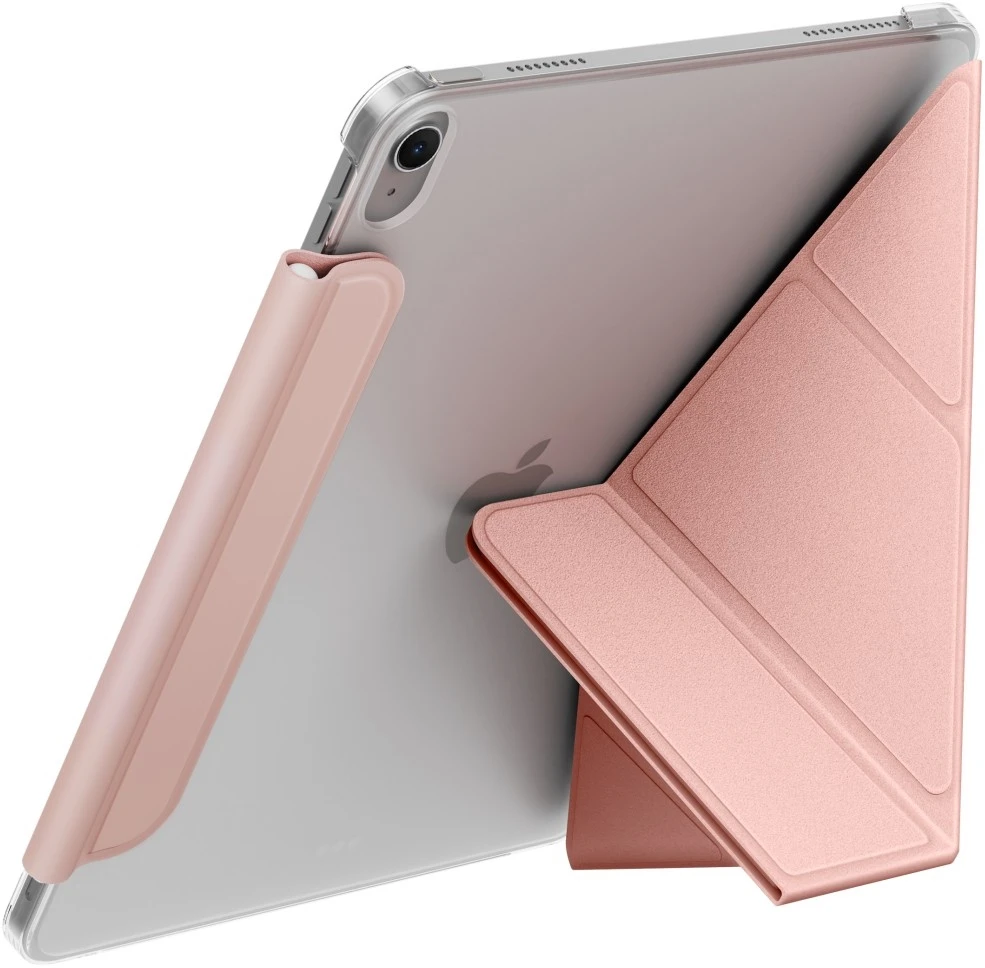Dėklas UNIQ Camden Lite do iPad do iPad Air 11" M2 2024 / M3 2025 / M4 2026 rožinė