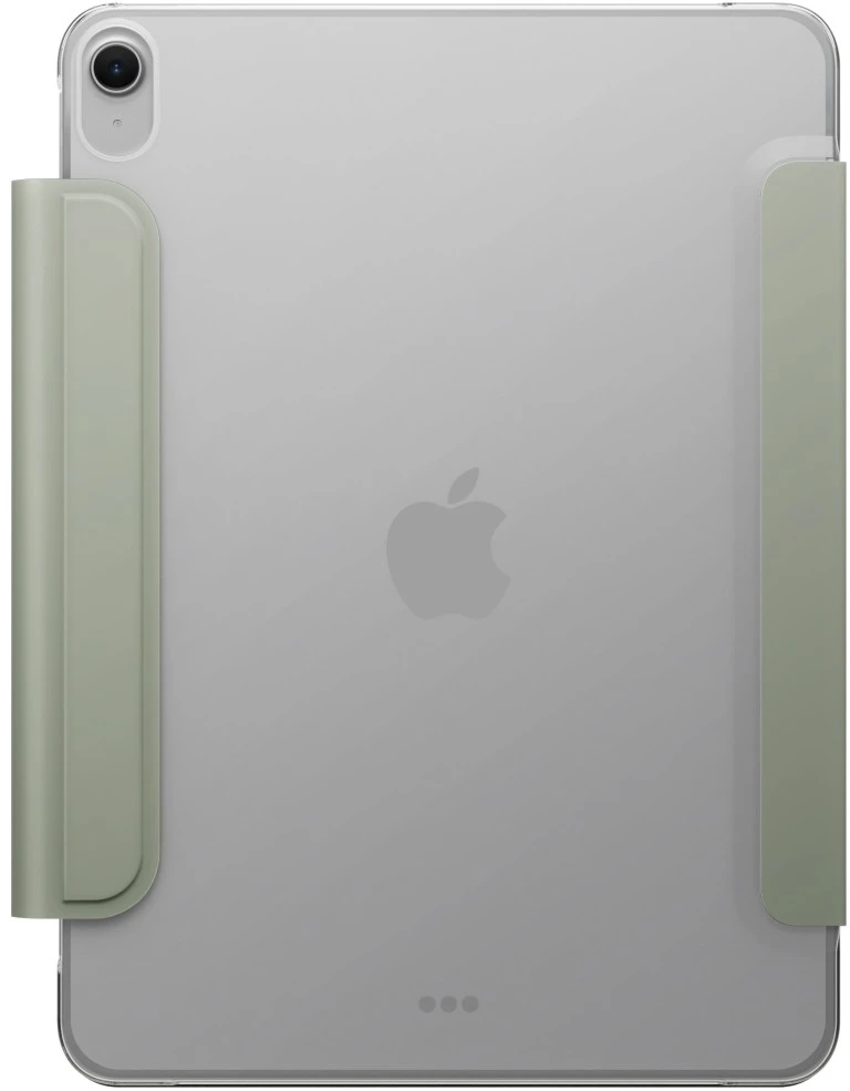 Dėklas UNIQ Camden Lite skirtas iPad skirtas iPad 11″ A16 (2025) / iPad 10.9″ 10 gen. (2022) žalios spalvos