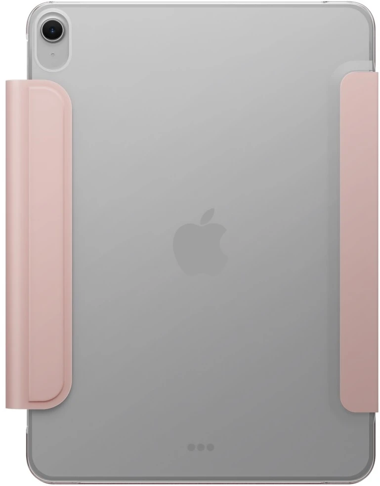 Dėklas UNIQ Camden Lite skirtas iPad skirtas iPad 11″ A16 (2025) / iPad 10.9″ 10 gen. (2022) rožinės spalvos