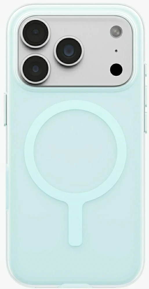 Dėklas UNIQ Clario skirtas iPhone 18 Pro / 17 Pro Magclick Charging mėtų spalvos