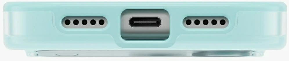 Dėklas UNIQ Clario skirtas iPhone 18 Pro / 17 Pro Magclick Charging mėtų spalvos