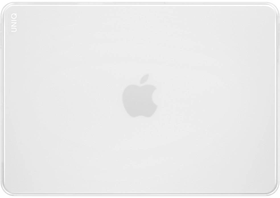 Uniq Claro dėklas, skirtas „MacBook Neo“ – permatomas