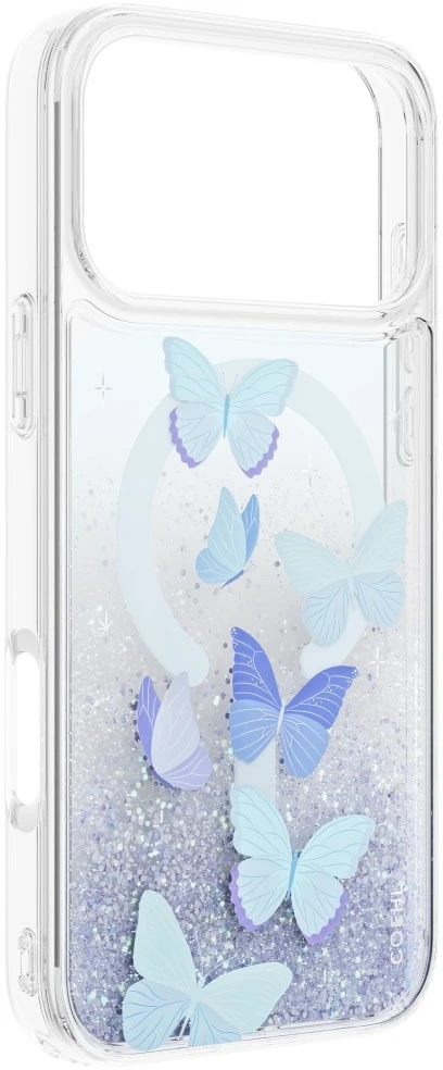 Dėklas UNIQ Coehl Aria, skirtas iPhone 18 Pro Max / 17 Pro Max, magnetinis įkrovimas, mėlynas