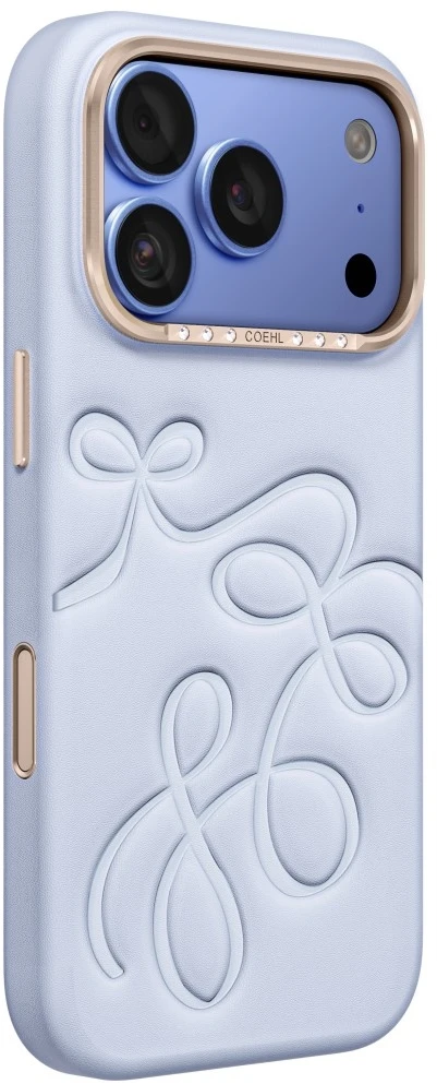Dėklas UNIQ Coehl Cloude, skirtas iPhone 18 Pro / 17 Pro, su magnetiniu įkrovimu, mėlynas