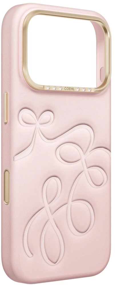 Dėklas UNIQ Coehl Cloude, skirtas iPhone 18 Pro / 17 Pro, su magnetiniu įkrovimu, rožinis