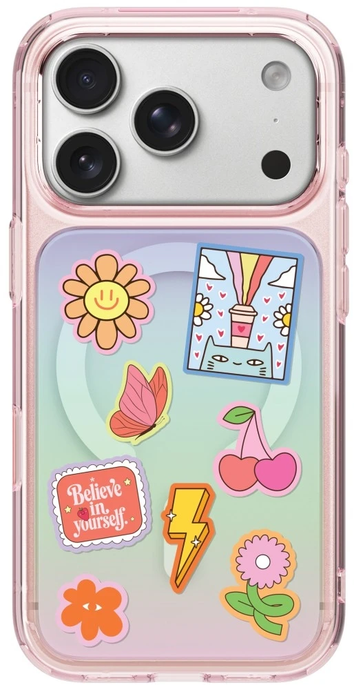 Dėklas UNIQ Coehl Estelle, skirtas iPhone 18 Pro Max / 17 Pro Max, su magnetiniu įkrovimu, rožinis