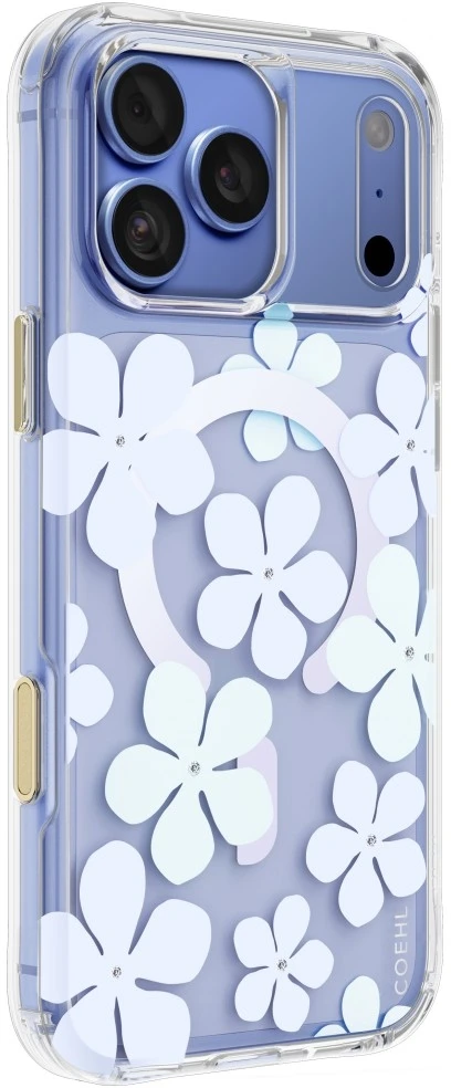 Dėklas UNIQ Coehl Mila do iPhone 18 Pro Max / 17 Pro Max Magnetic Charging mėlyna