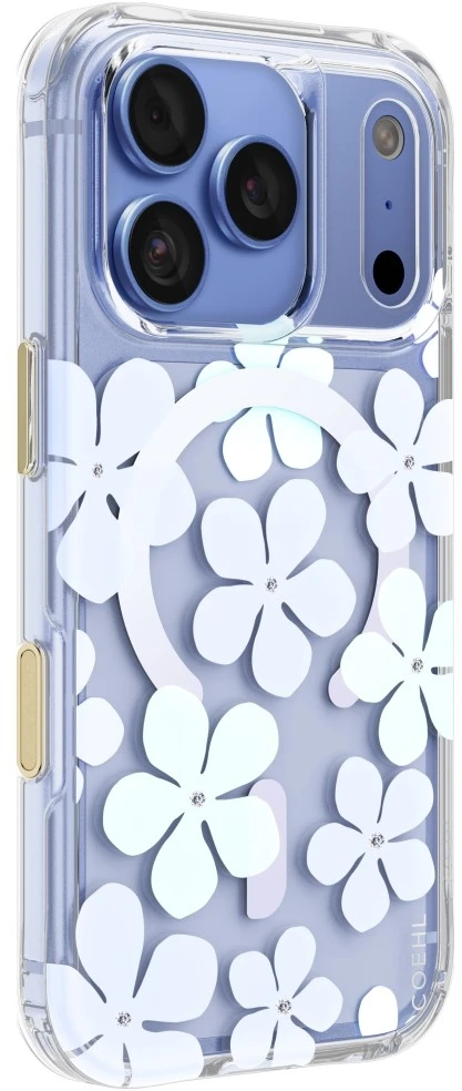 Dėklas UNIQ Coehl Mila, skirtas iPhone 18 Pro / 17 Pro, su magnetiniu įkrovimu, mėlynas