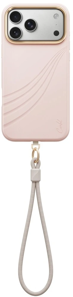 Dėklas UNIQ Coehl Serina, skirtas iPhone 18 Pro Max / 17 Pro Max, su magnetiniu įkrovimu, rožinis