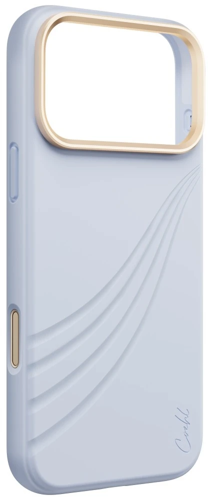 Dėklas UNIQ Coehl Serina, skirtas iPhone 18 Pro Max / 17 Pro Max, su magnetiniu įkrovimu, mėlynas
