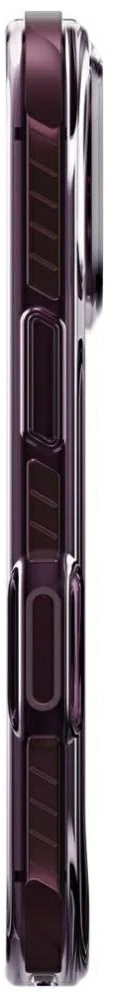 Dėklas UNIQ Combat, skirtas iPhone 18 Pro / 17 Pro, su Magclick Charging funkcija, burgundo spalvos