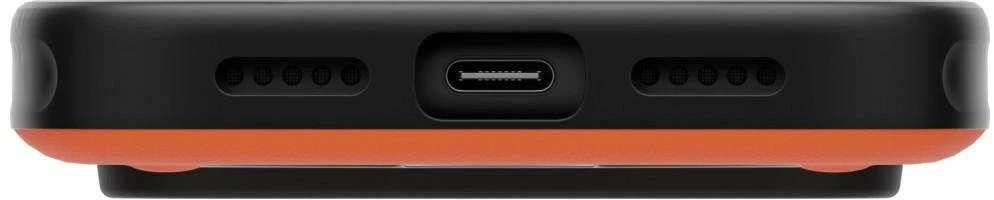 Dėklas UNIQ Elix do iPhone 18 Pro / 17 Pro 360 Rotating Kickstand oranžinė