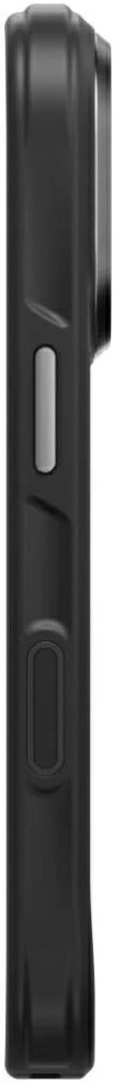 UNIQ Keva dėklas, skirtas iPhone 18 Pro / 17 Pro, Magclick Charging, juodos spalvos