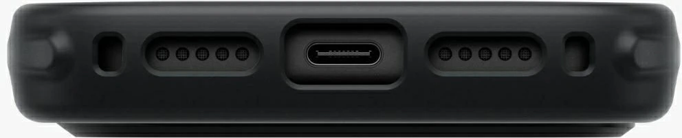 Dėklas UNIQ Keva Mov, skirtas iPhone 18 Pro / iPhone 17 Pro, Magclick Charging, juodos spalvos