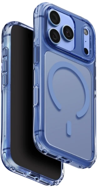 Dėklas UNIQ LifePro Xtreme, skirtas iPhone 18 Pro / 17 Pro, su Magclick įkrovimu, mėlynas