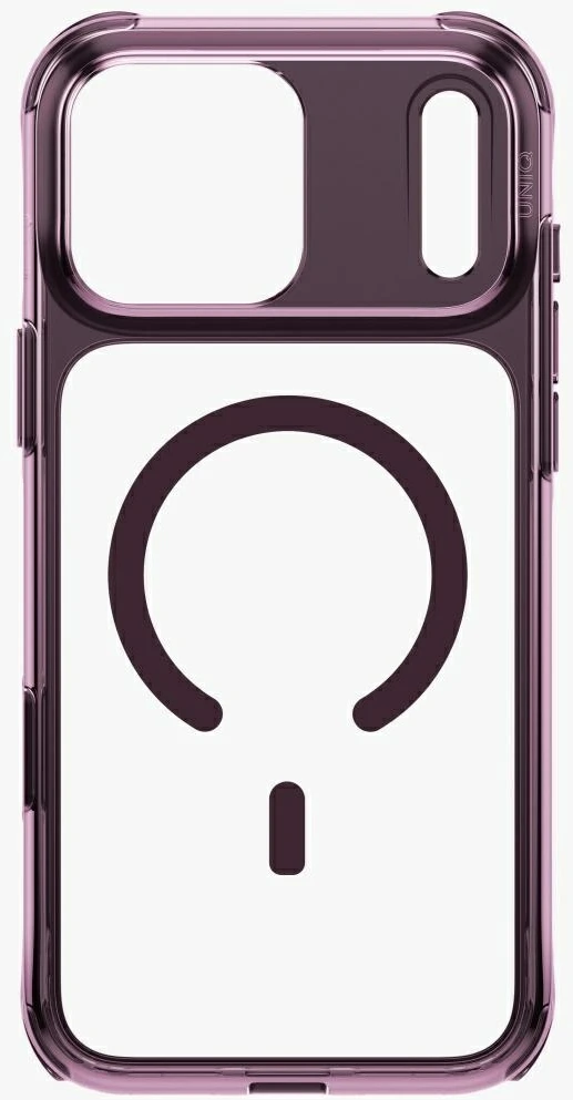 „UNIQ LifePro Xtreme“ dėklas „iPhone 18 Pro Max“ / „17 Pro Max“ su „Magclick“ įkrovimu, bordo spalvos