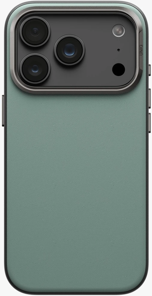 Dėklas UNIQ Lyden DS, skirtas iPhone 18 Pro / 17 Pro, su Magclick įkrovimu, žalias